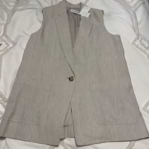 Club Monaco linen vest